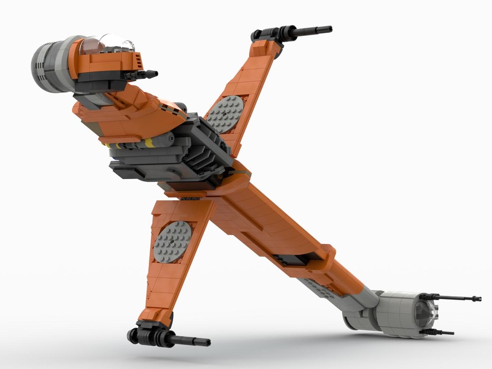 Lego Blade Wing Prototype B- Wing Starfighter