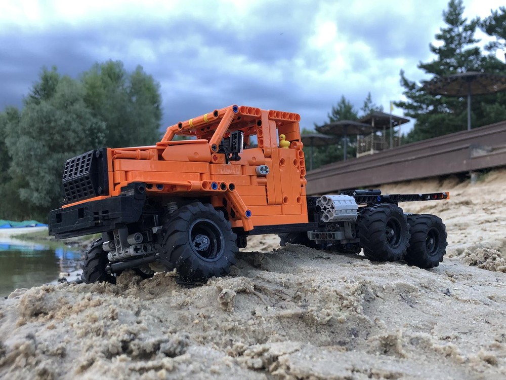 Lego URAL Next 6x6 tractor truck