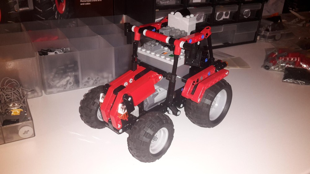 Lego 8049 Tractor RC Mod
