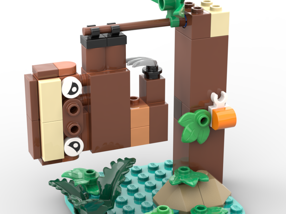 Lego Happy Sloth