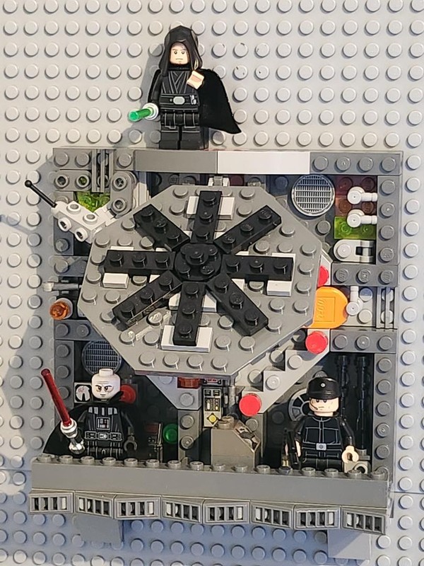 Lego SW theme brick separator holder (Death Star)