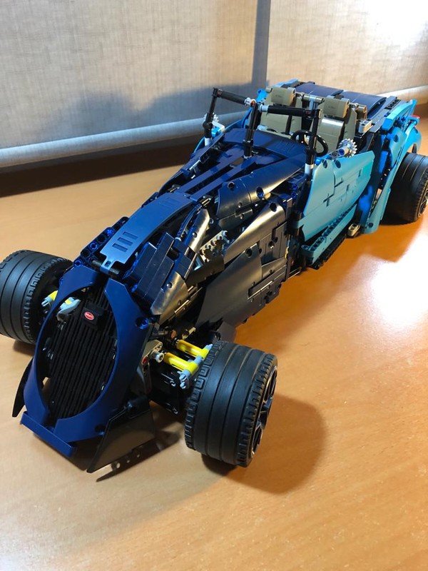 Lego Bugatti Hot Rod type Roadster