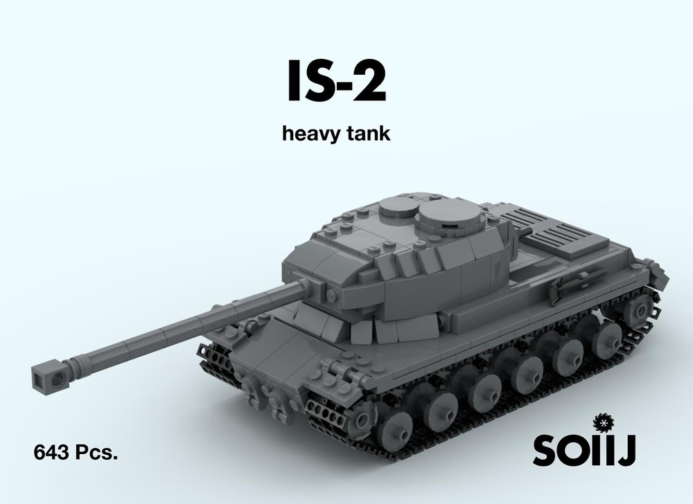 Lego IS-2 - Soviet Heavy Tank 1:35