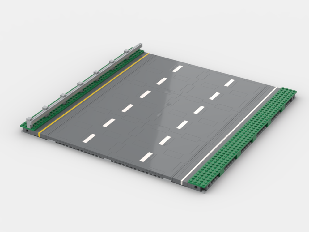 Lego 3 Lane Highway