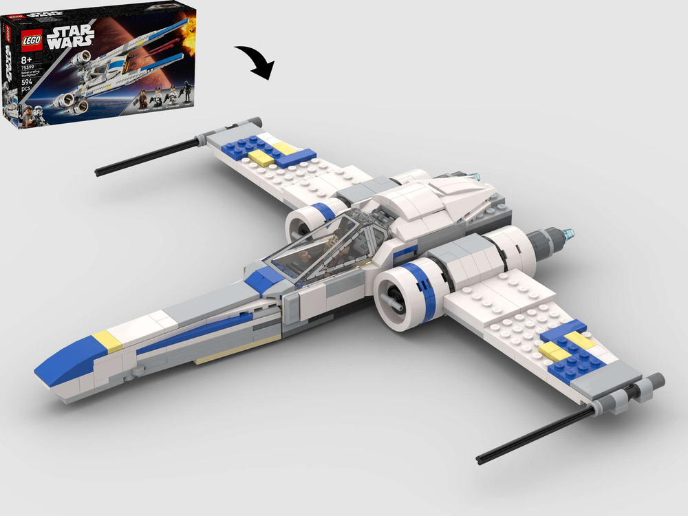 Lego Rebel Z-95 Headhunter Starfighter - Alternate Build of 75399 Rebel U Wing