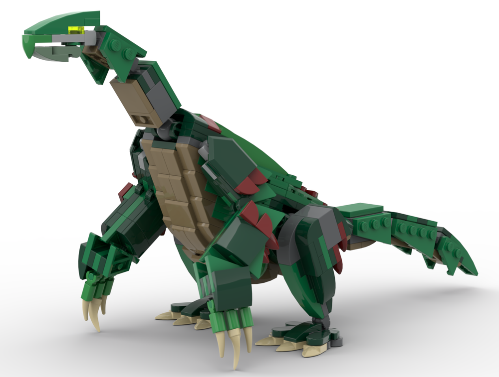 Lego Therizinosaurus - Minifig-Scale