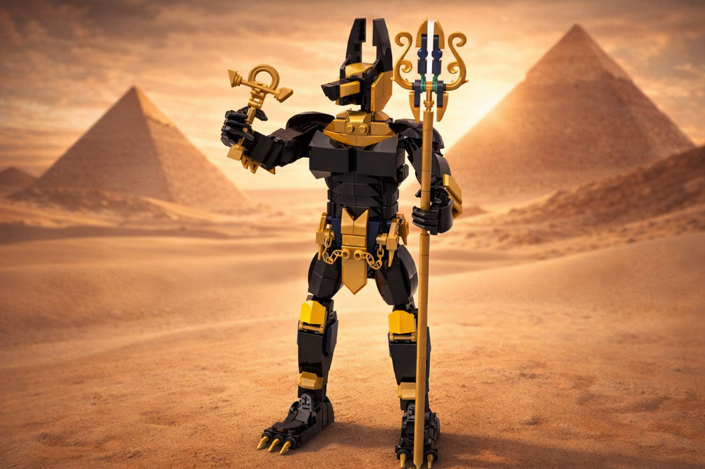 Lego Anubis Action Figure