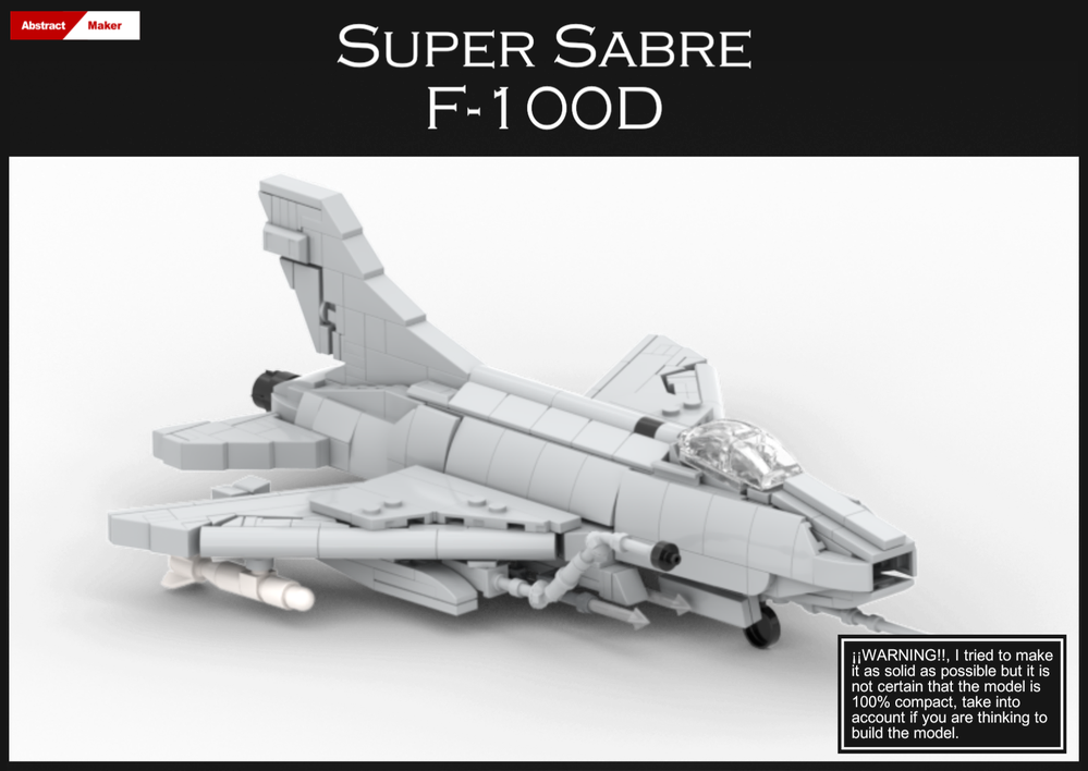 Lego Super Sabre F-100D
