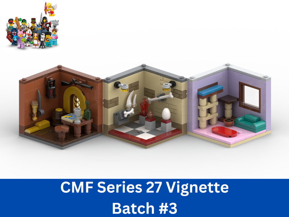 Lego Series 27 CMF (71048) Vignette/Habitat - Batch 3
