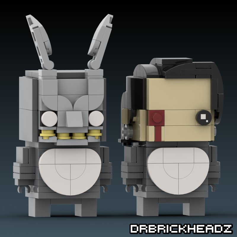 Lego Frank the Bunny (Donnie Darko) Brickheadz