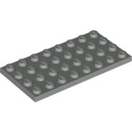 Lego Plate 4 x 8 / Light Gray
