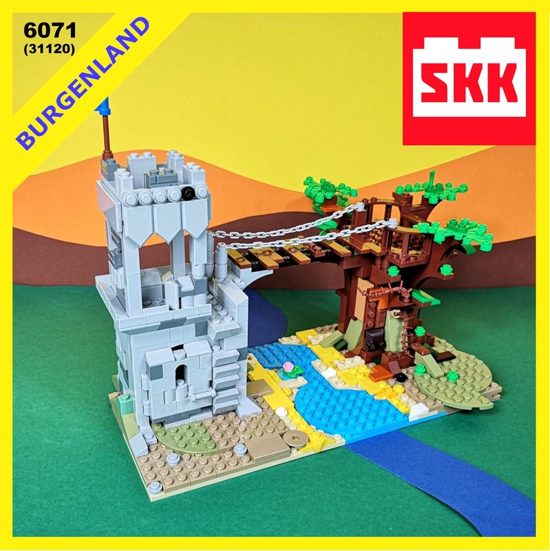 Lego 6071 Alternate build from 31120