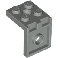 Lego Bracket 2 x 2 - 2 x 2 / Light Gray