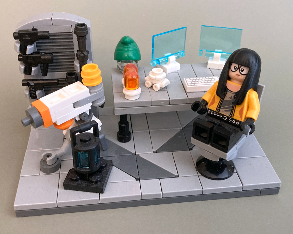 Lego VALORANT Vignette - Killjoy's Lab