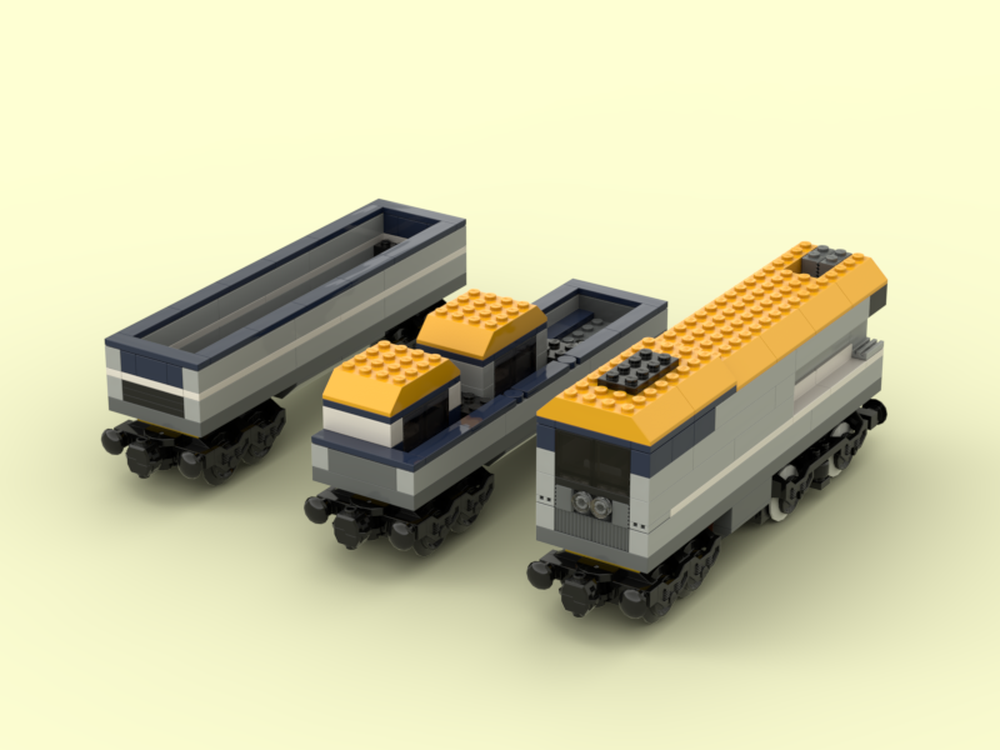 Lego diesel locomotive