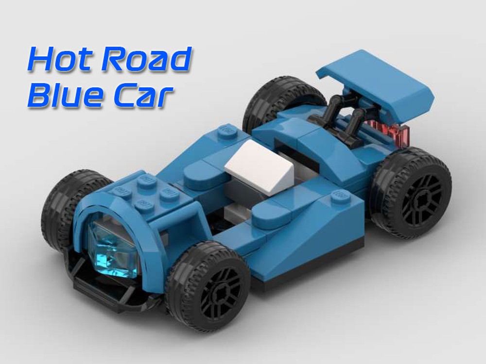 Lego 60285 Hot Road Blue Car