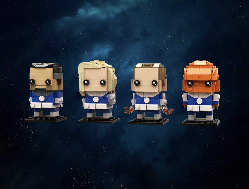 Lego Fantastic Four Brickheadz - Marvel's Fantastic 4 First Steps