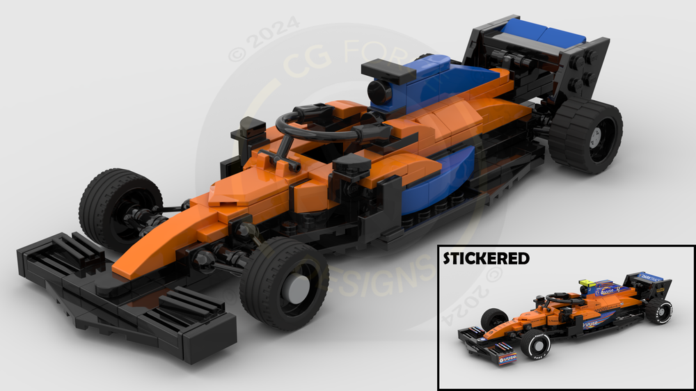 Lego F1 McLaren MCL35M - Abu Dhabi