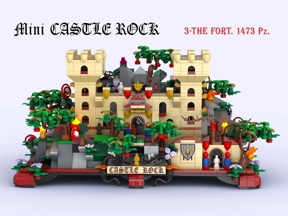 Lego Mini CASTLE ROCK 3-THE FORT