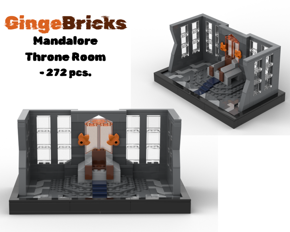 Lego 75310 Mandalore Throne Room Diorama