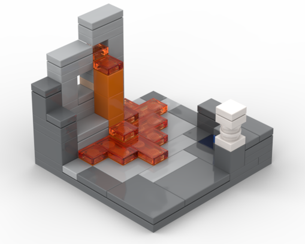 Lego Cave Plot - A Dangerous Source of Light