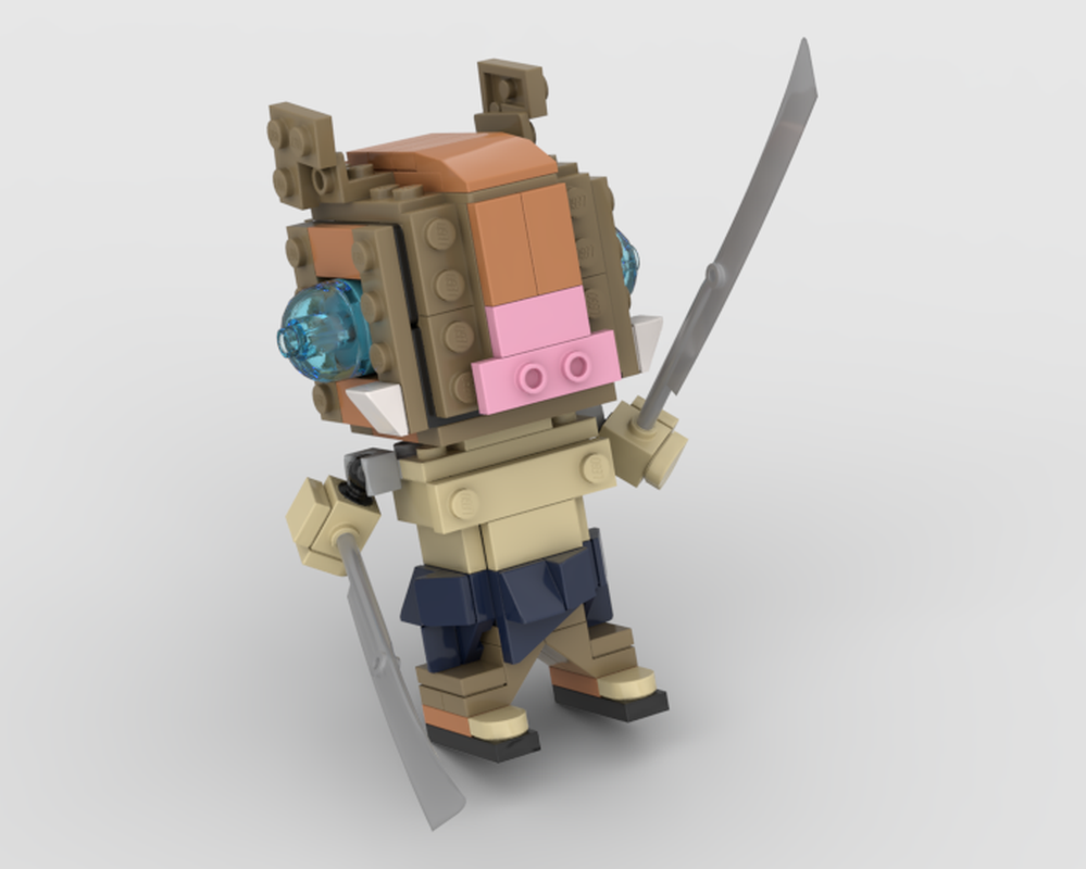 Lego Inosuke BrickHeadz Style