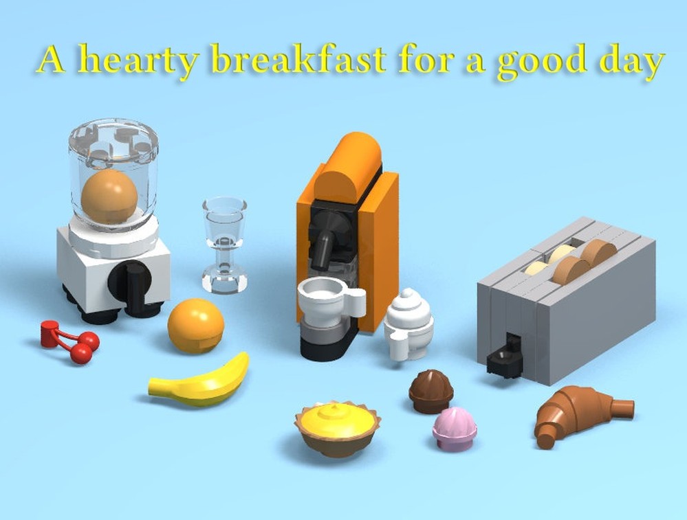 Lego A hearty breakfast for a good day