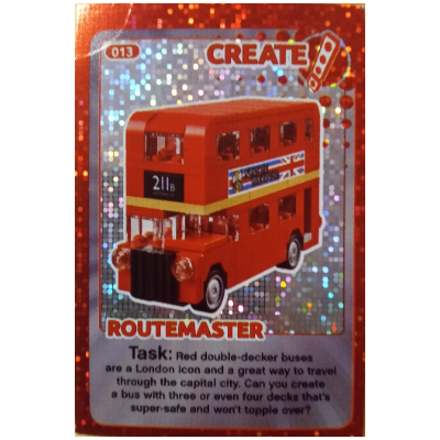 Lego Trading Card, Create the World - Routmaster (Foil) / [No Color/Any Color]