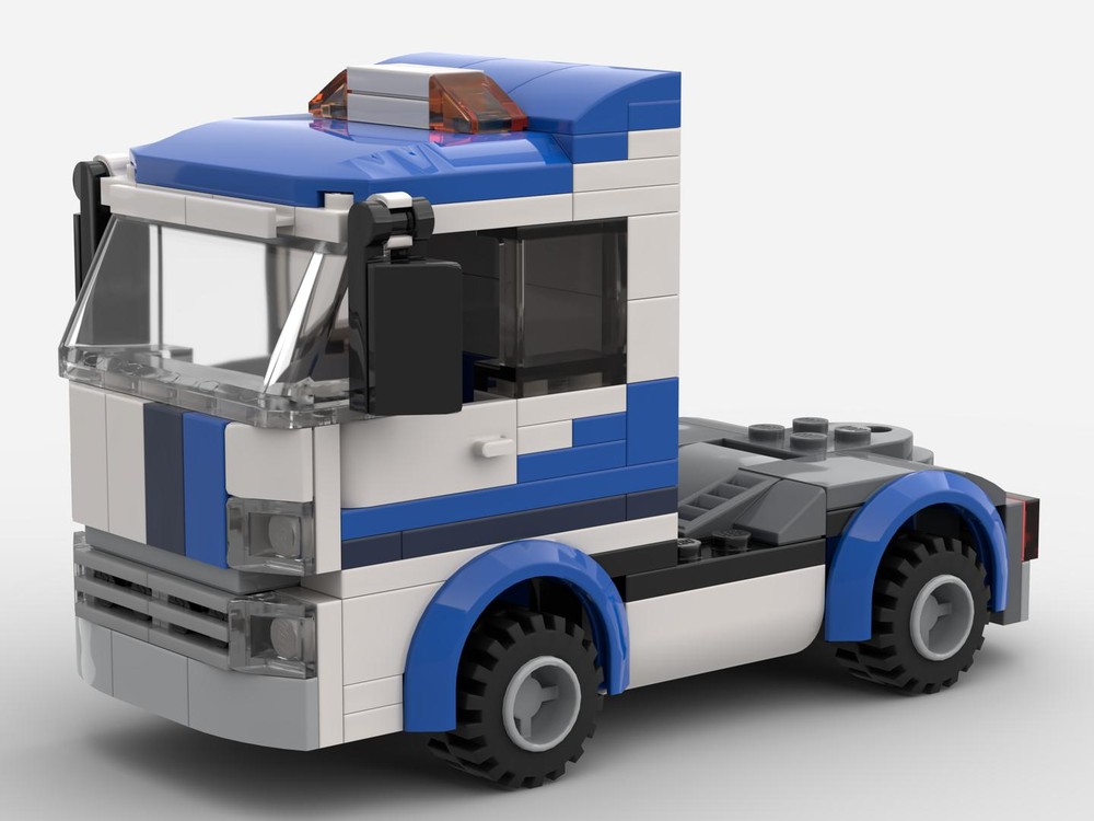 Lego Semi Truck Cab 6 Wide