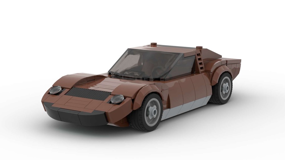 Lego 1966 Lamborghini Miura P400 brown
