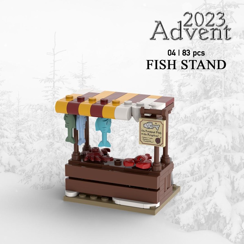 Lego Fish Stand