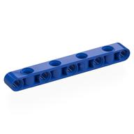 Lego Technic Beam 1 x 9 Thick with Alternating Holes / Blue
