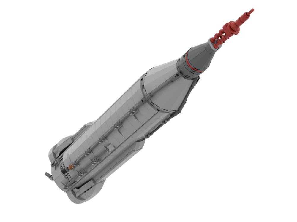 Lego Mercury-Atlas rocket