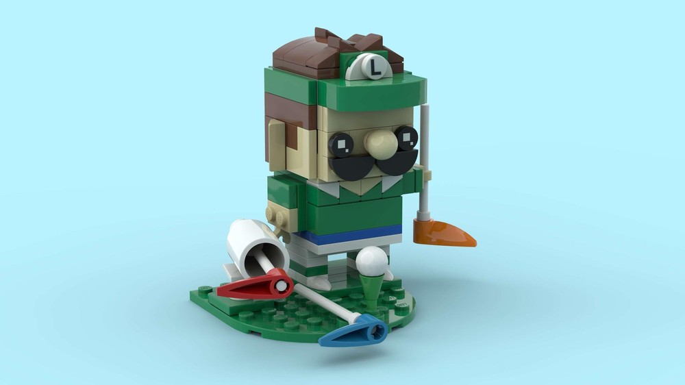 Lego Luigi (Mario Golf Editon)