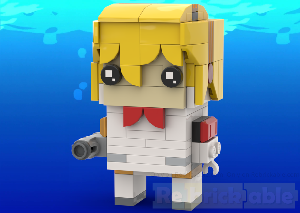 Lego Aigis BrickHead - Persona 3 Reload