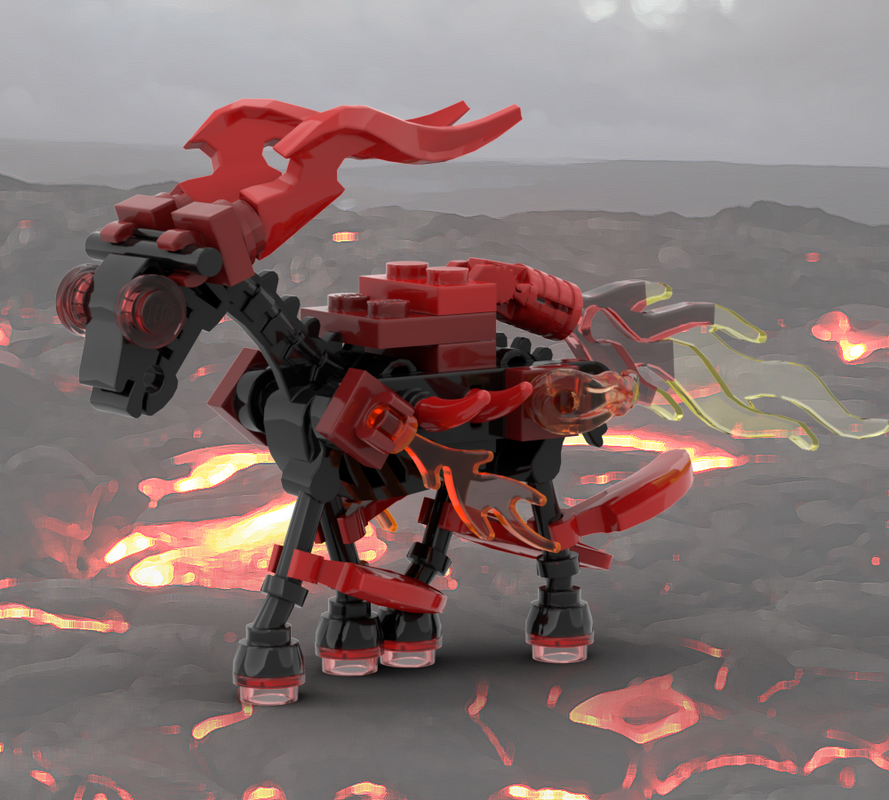 Lego Elemental Spirit - Fire
