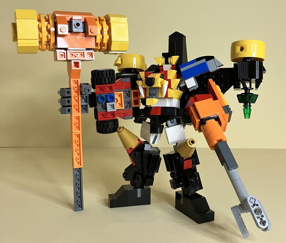 Lego SF-022A Star GaoGaiGar & Goldion Hammer Weapon Set