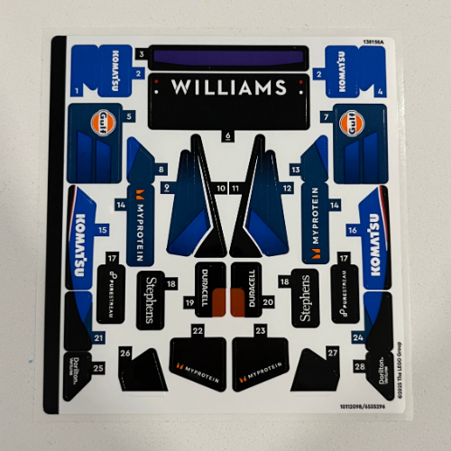 Lego Sticker Sheet for Set 77249-1