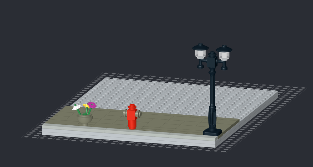 Lego 26x20 base plate
