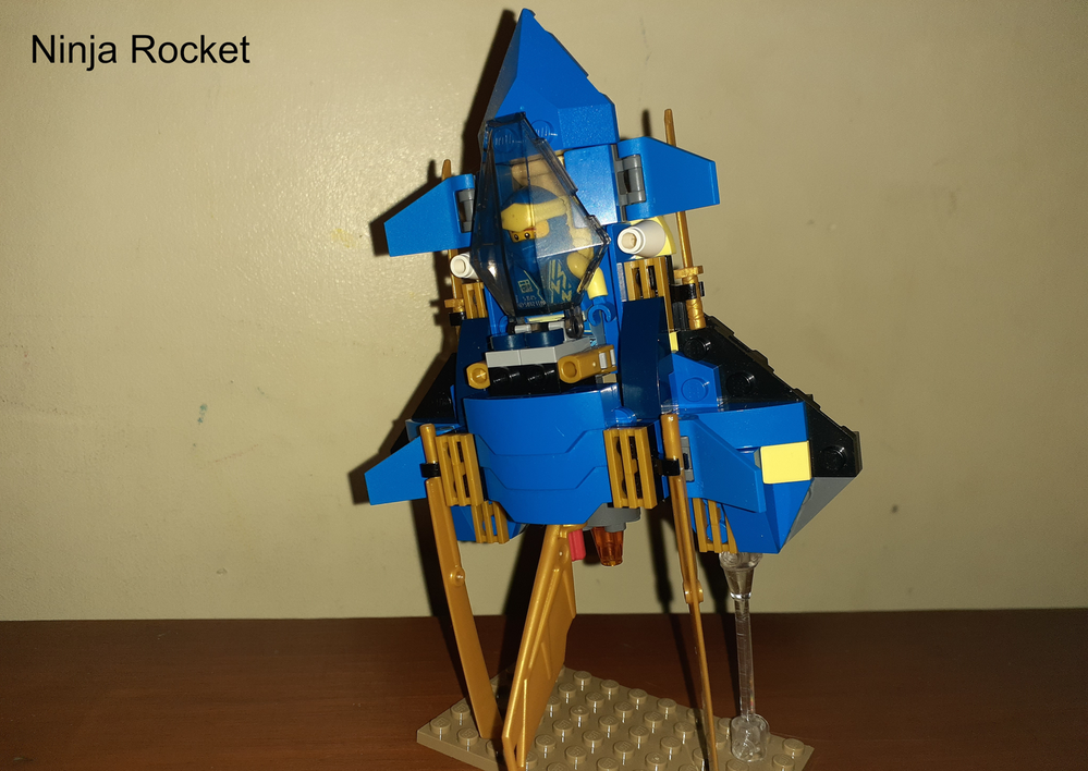 Lego Ninja Rocket - alt of 71784-1