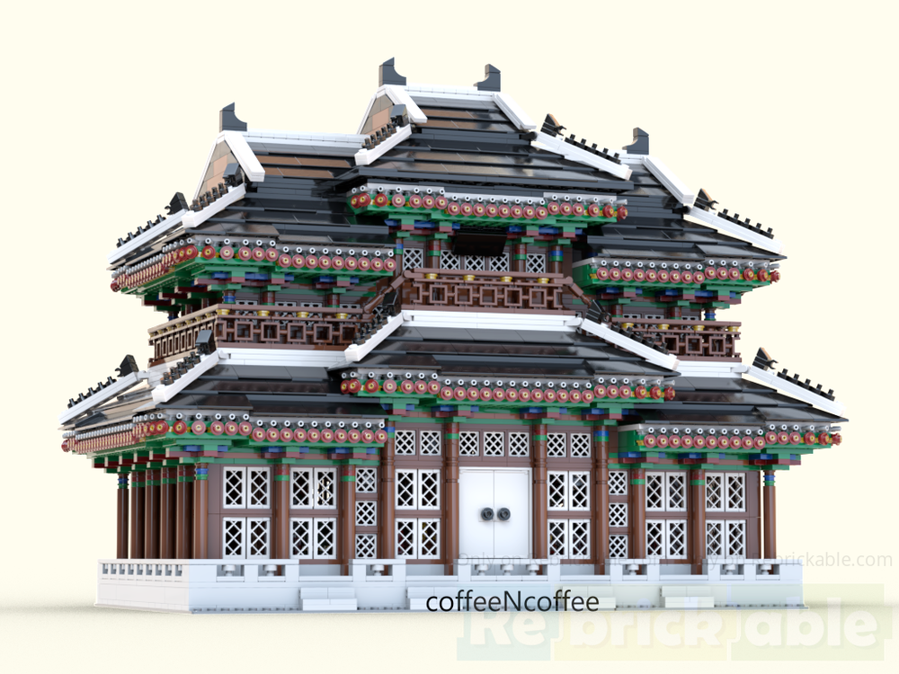 Lego Manwoldae Hoegyeongjeon (만월대 회경전)