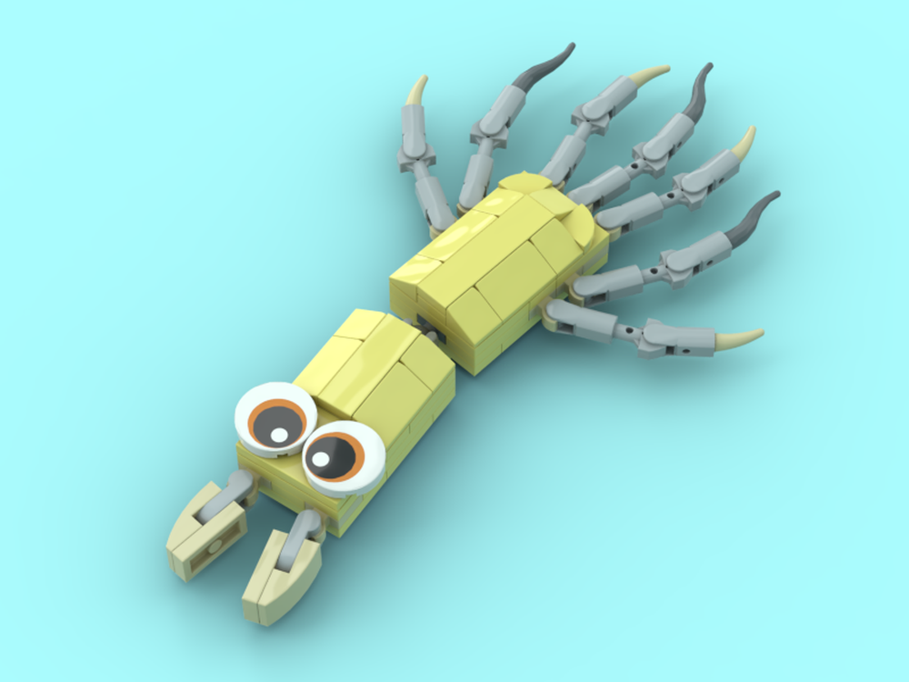 Lego Goldy from Spore