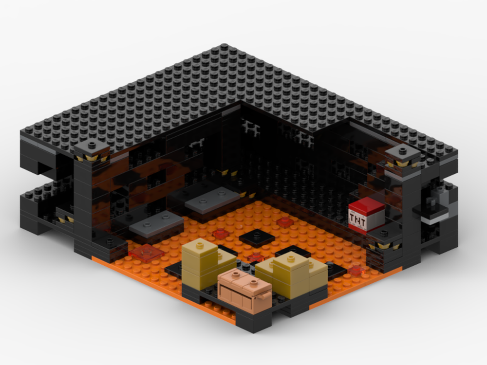 Lego mine craft treasure bastion
