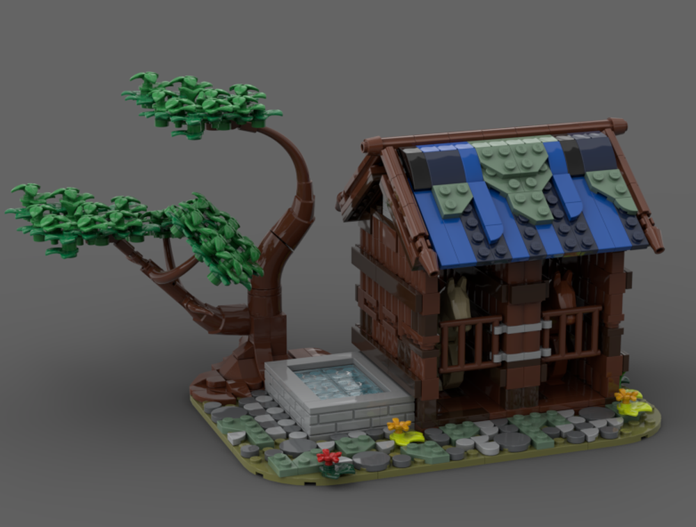 Lego The Stable of the Medieval Blacksmith
