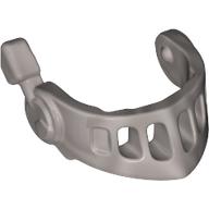 Lego Headwear Accessory Visor Grille and Antenna / Flat Silver