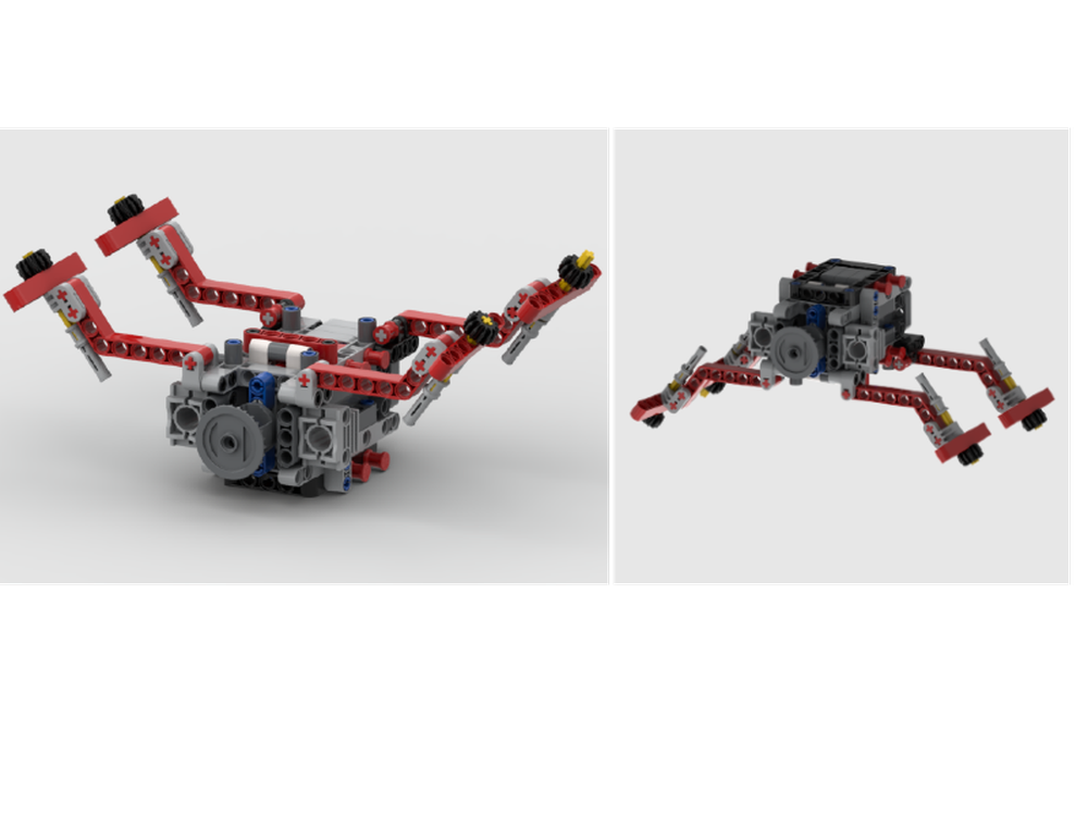 Lego quadcopter 2 в 1