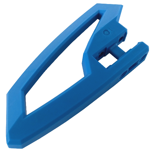 Lego Technic Panel RC Car - Flexible Left / Blue