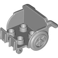 Lego Duplo Wheelchair / Light Bluish Gray