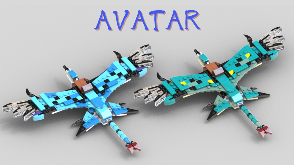 Lego Brick-Built Banshees