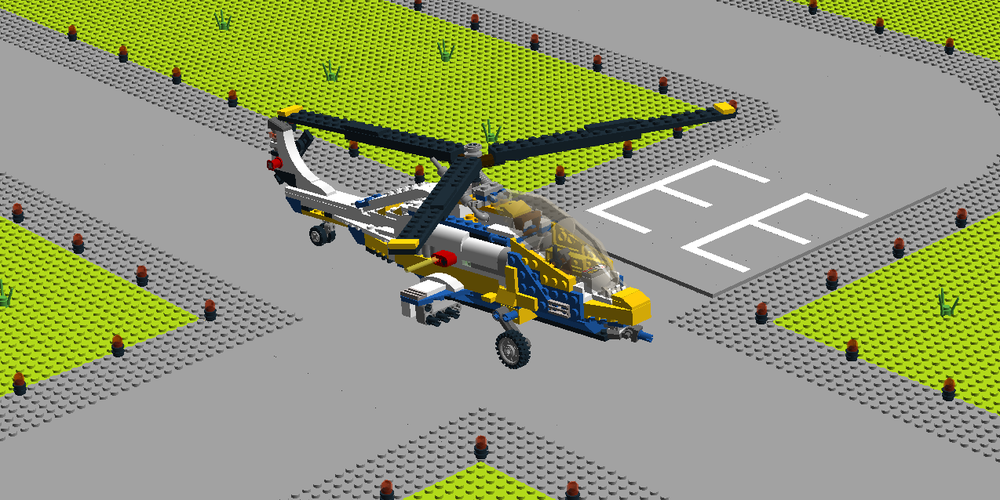 Lego 31011 Alternate Attack Helicopter